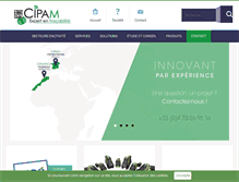 Tablet Screenshot of cipam.com